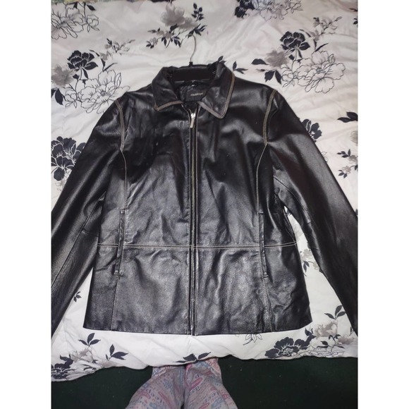 Vintage Colebrook Black Leather Jacket - Picture 2 of 16